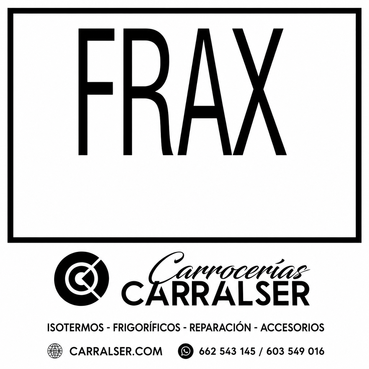 Carrocerías Carralser — isotermos y frigoríficos Madrid
